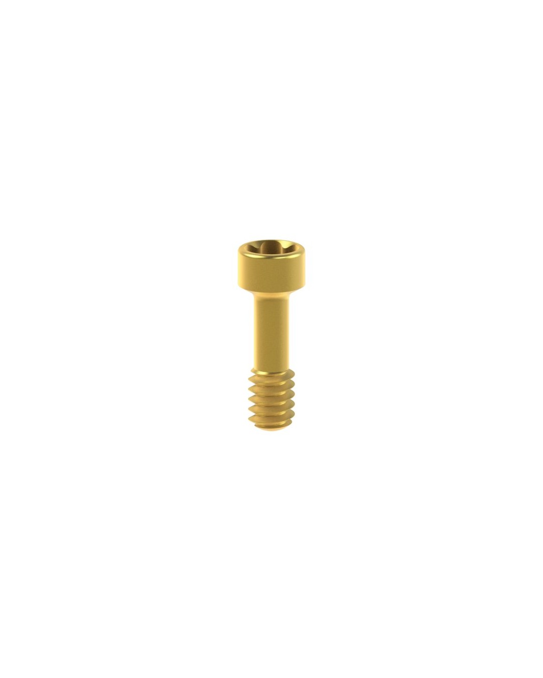TPA TiN Coated Titanium Screw Compatible With MIS® Seven®