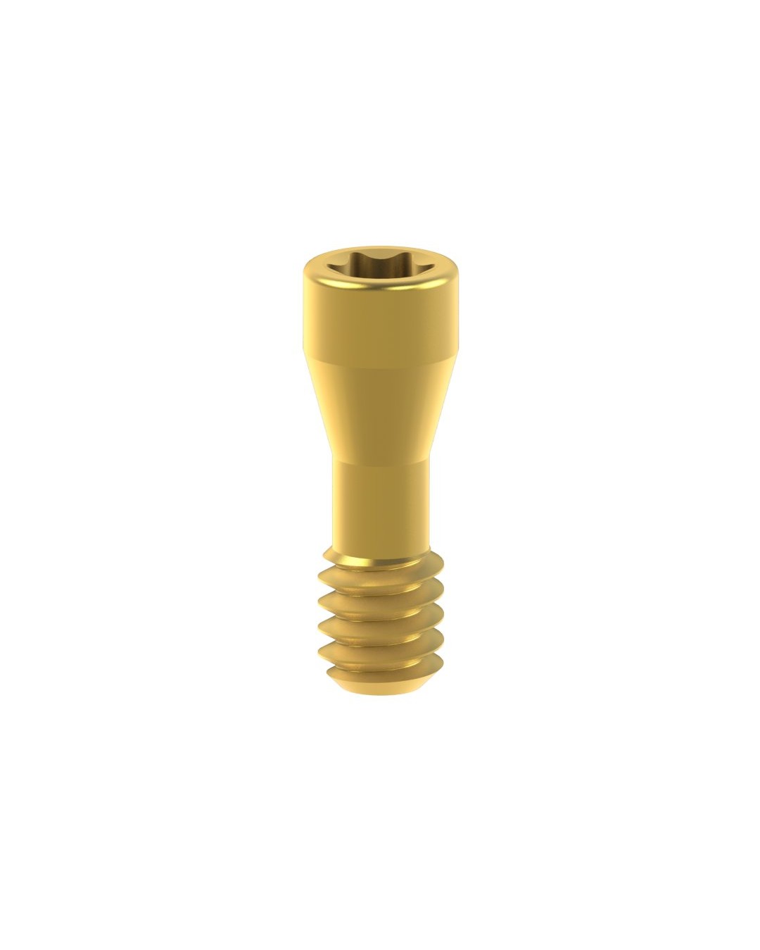 TiN Coated Titanium Screw Compatible With Straumann® Tissue Level®